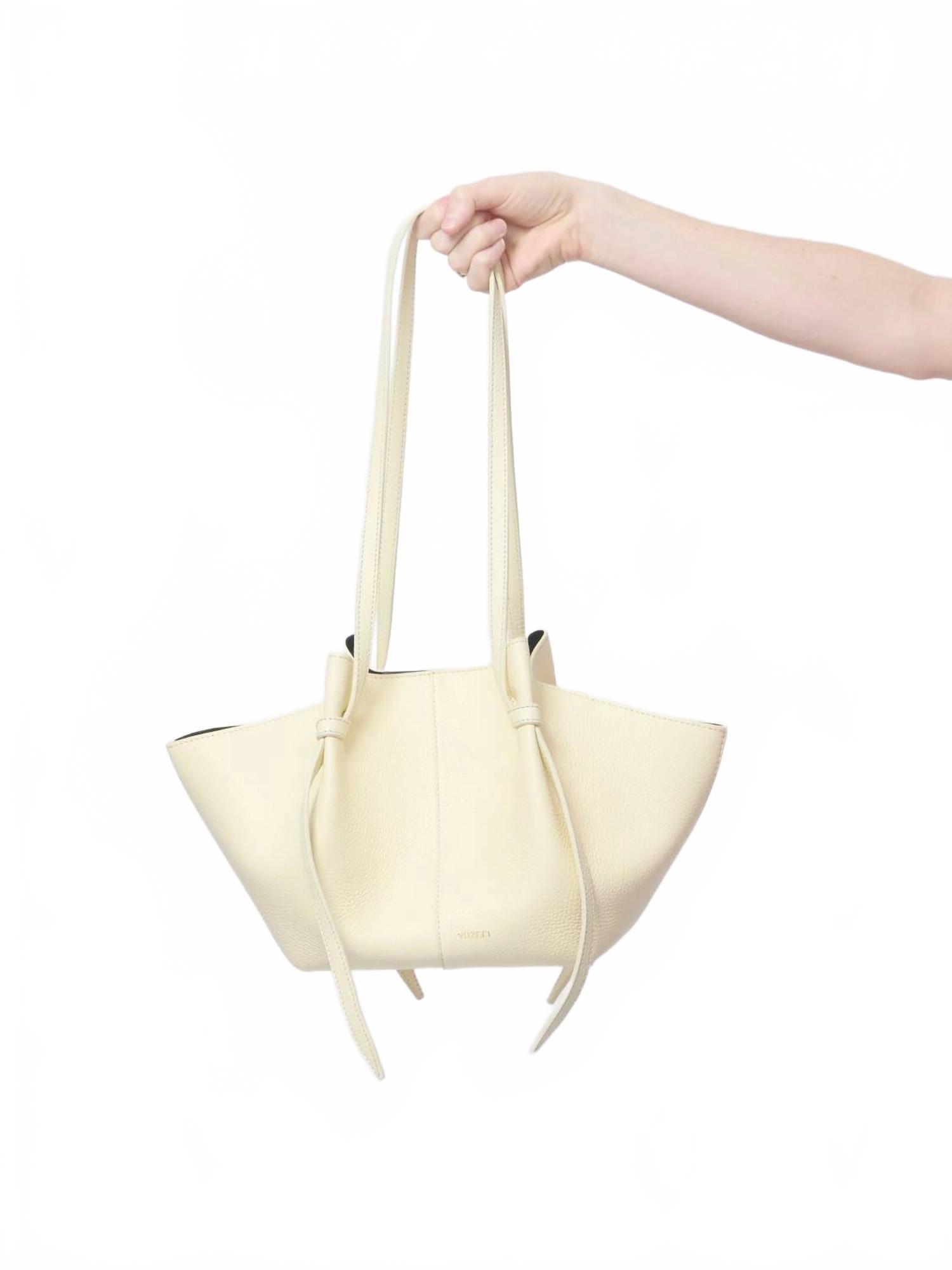 New Yuzefi Women's Mochi Bag In Vanilla Pebble Grain — image 3 of 5